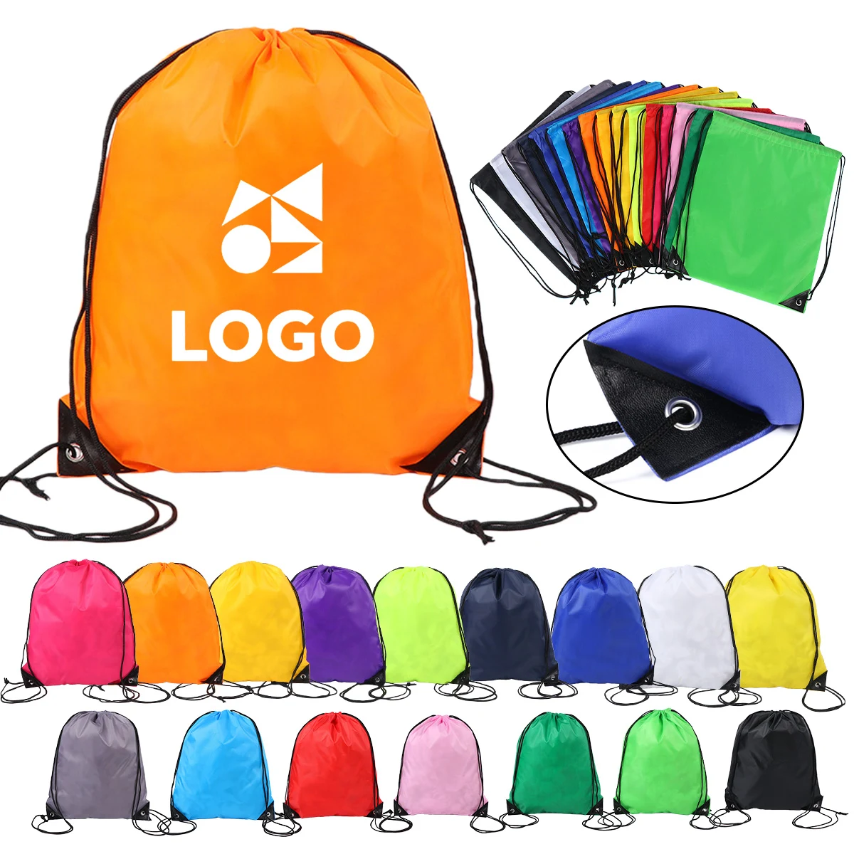 Outdoor Convenient Drawstring Backpack 1