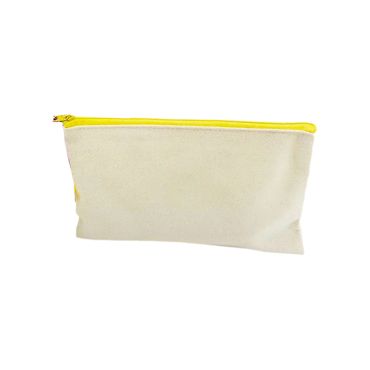 Canvas Zipper Pouch 7.9" By 5.6" Multi Purpose 1