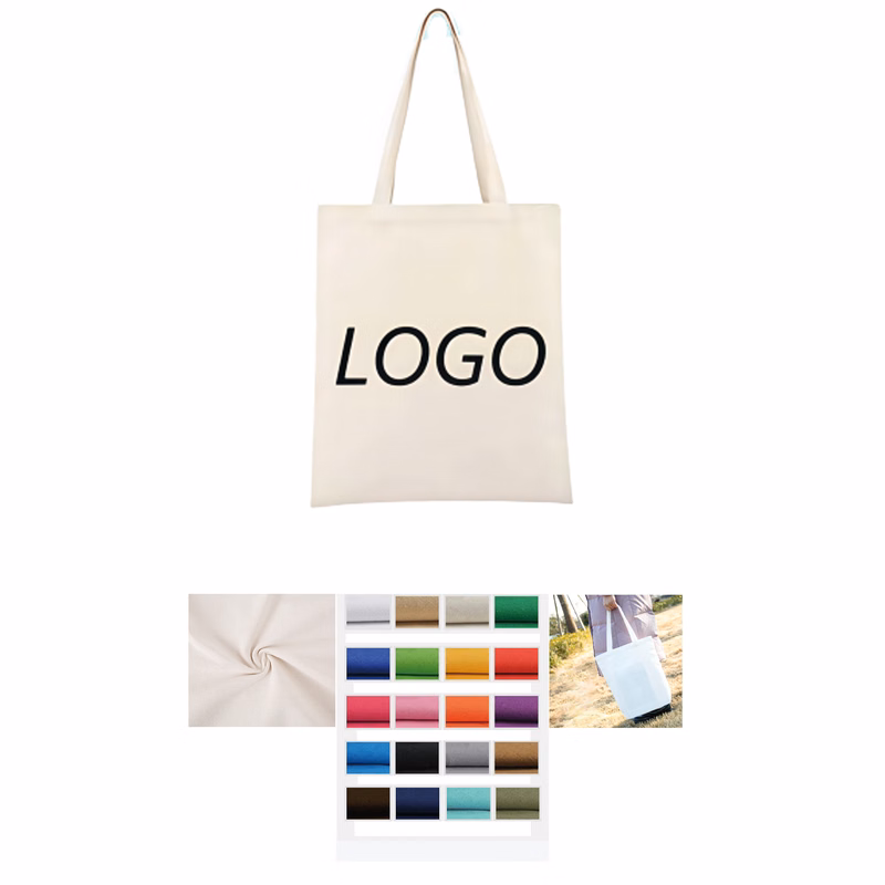 Simple Canvas Tote Shopping Bag
