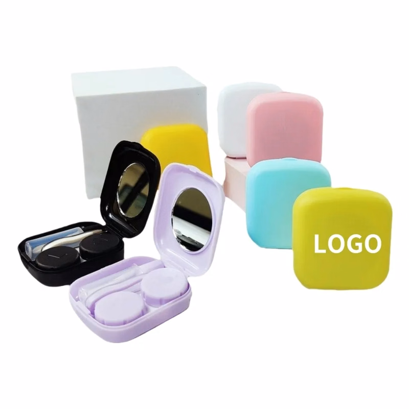 Contact Lens Case Kit with Mirror