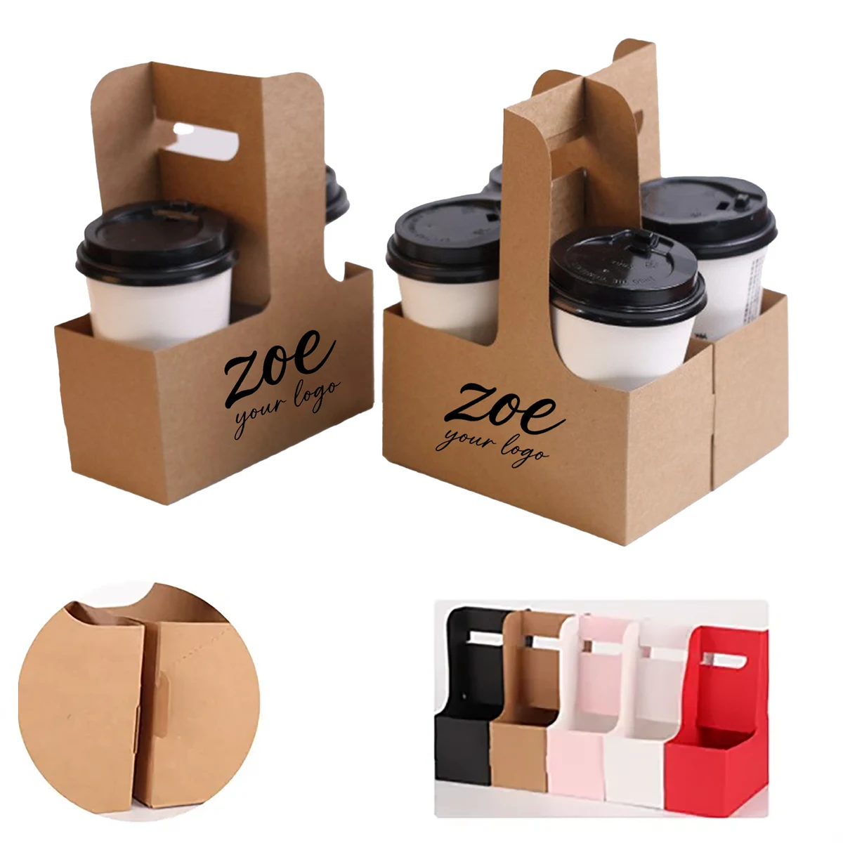 Disposable Paper Cup Holder 1
