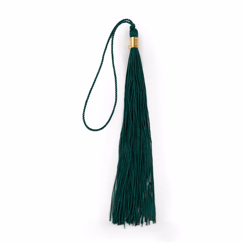 Hunter Green Graduation Tassel