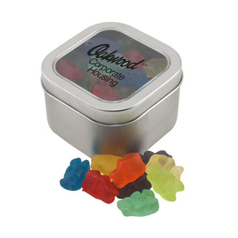 Window Tin with Gummy Bears 1
