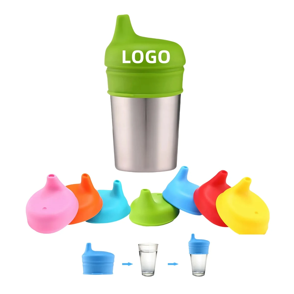Universal Leak-Proof Silicone Cup Lid 1