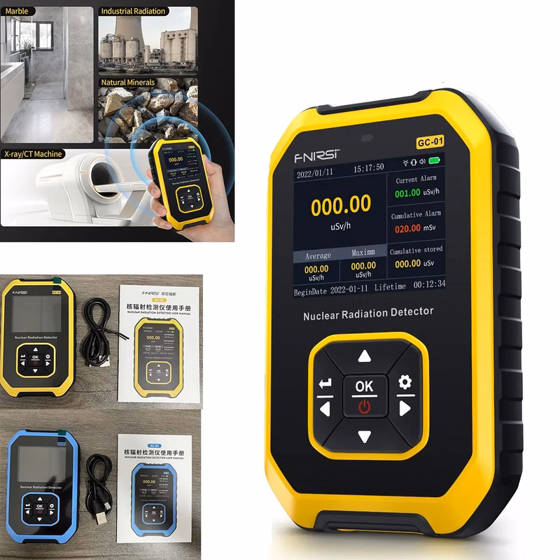 Portable Rechargeable Handheld Nuclear Radiation Detector