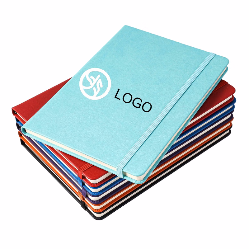 Pu Imitation Leather Office Notebook