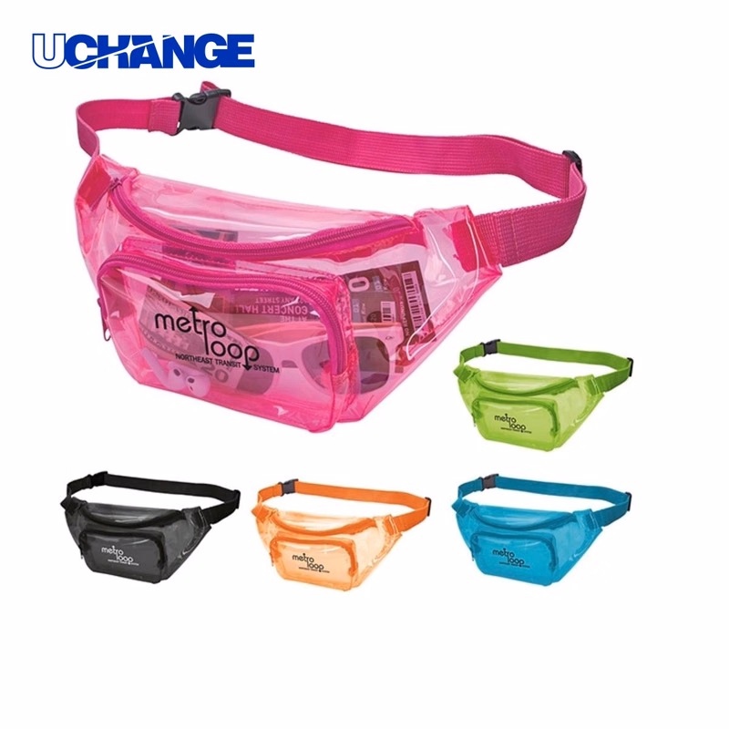 Colorful PVC Fanny Pack Organizer for Events