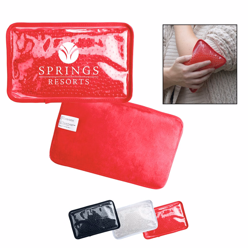 Hot/Cold Pack with Plush Backing - Rectangle
