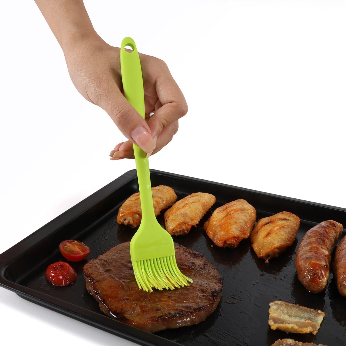 Heat Resistant Silicone Basting and Pastry Brush 1