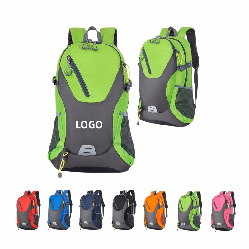 Waterproof Coated Nylon Hiking Backpack