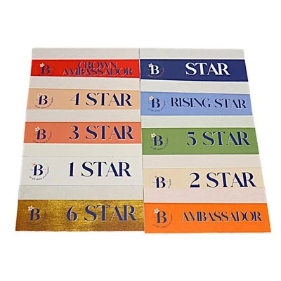 USA Made Synthetic Paper Badge Ribbon Full-Color (1.5"x4") Rectangle 1