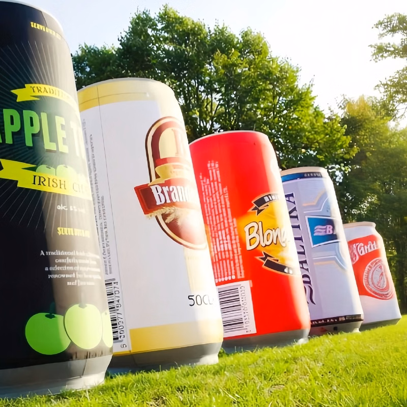 Custom Advertising Inflatable Beer Bottle / Can
