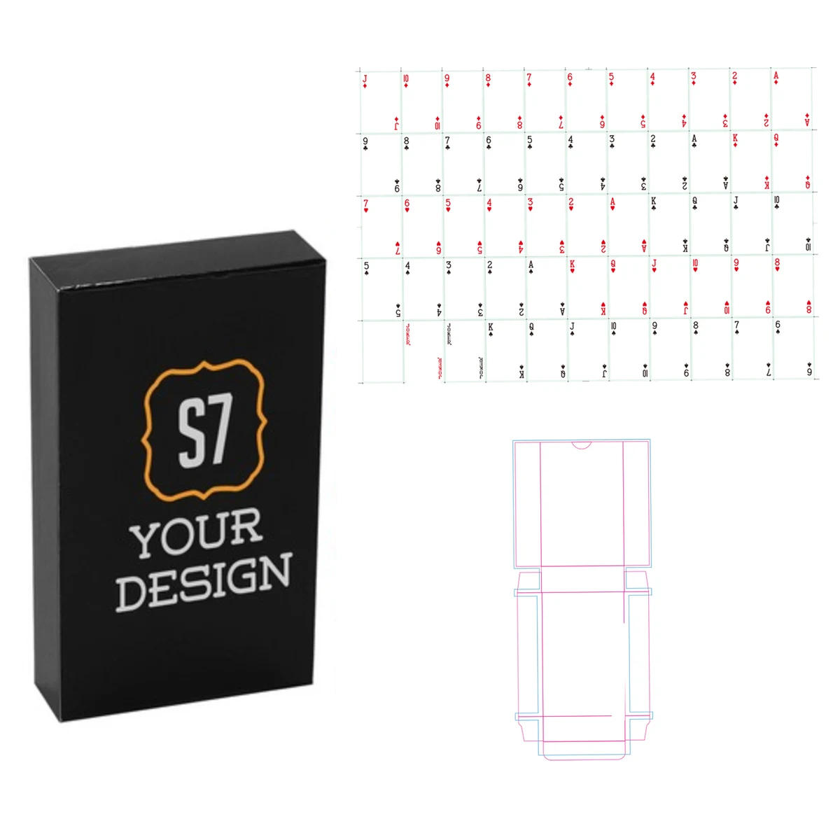Full Color Customizable Standard Playing Cards 1