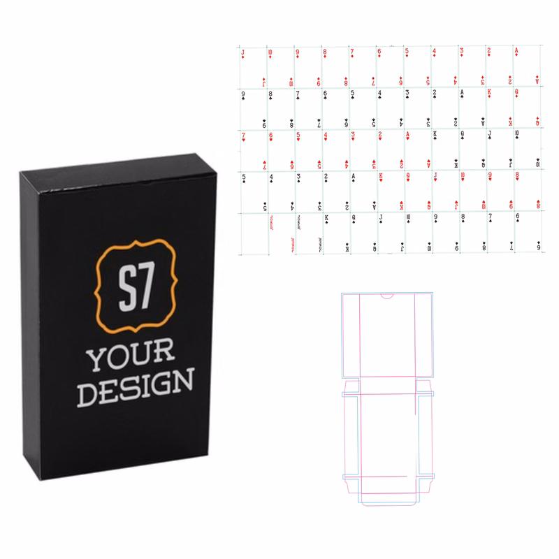 Full Color Customizable Standard  Playing Cards