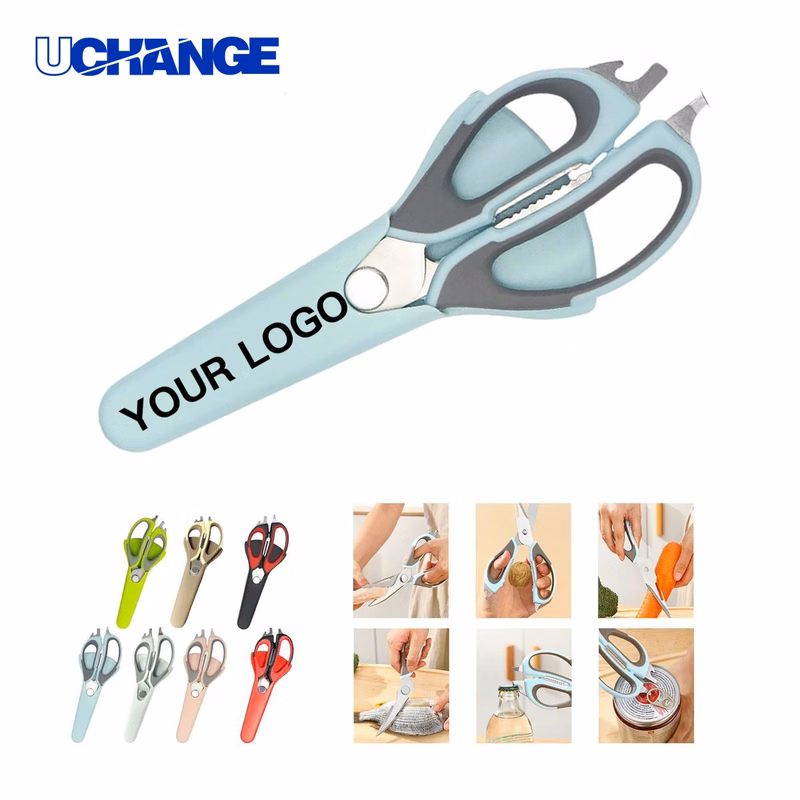 Multifunction Kitchen Scissors Tool with Magnetic Holder