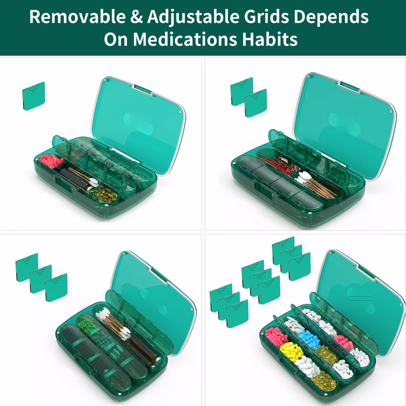 Waterproof Large Travel Pill Organizer