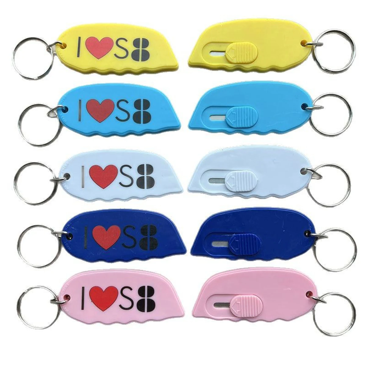 Keychain Safety Box Cutter 1