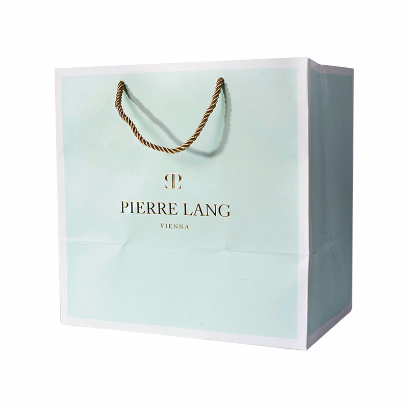210g C1S paper bag with full color imprint on all sides (16*12*6")