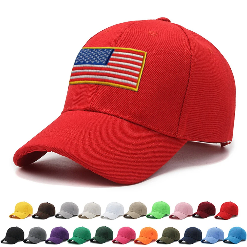 Washed Cotton Cap With 6 Panels 1