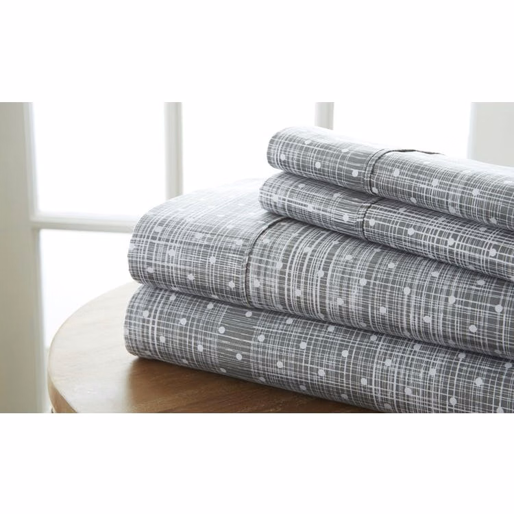 Premium Sheet Sets - Gray Cali King 4 Piece