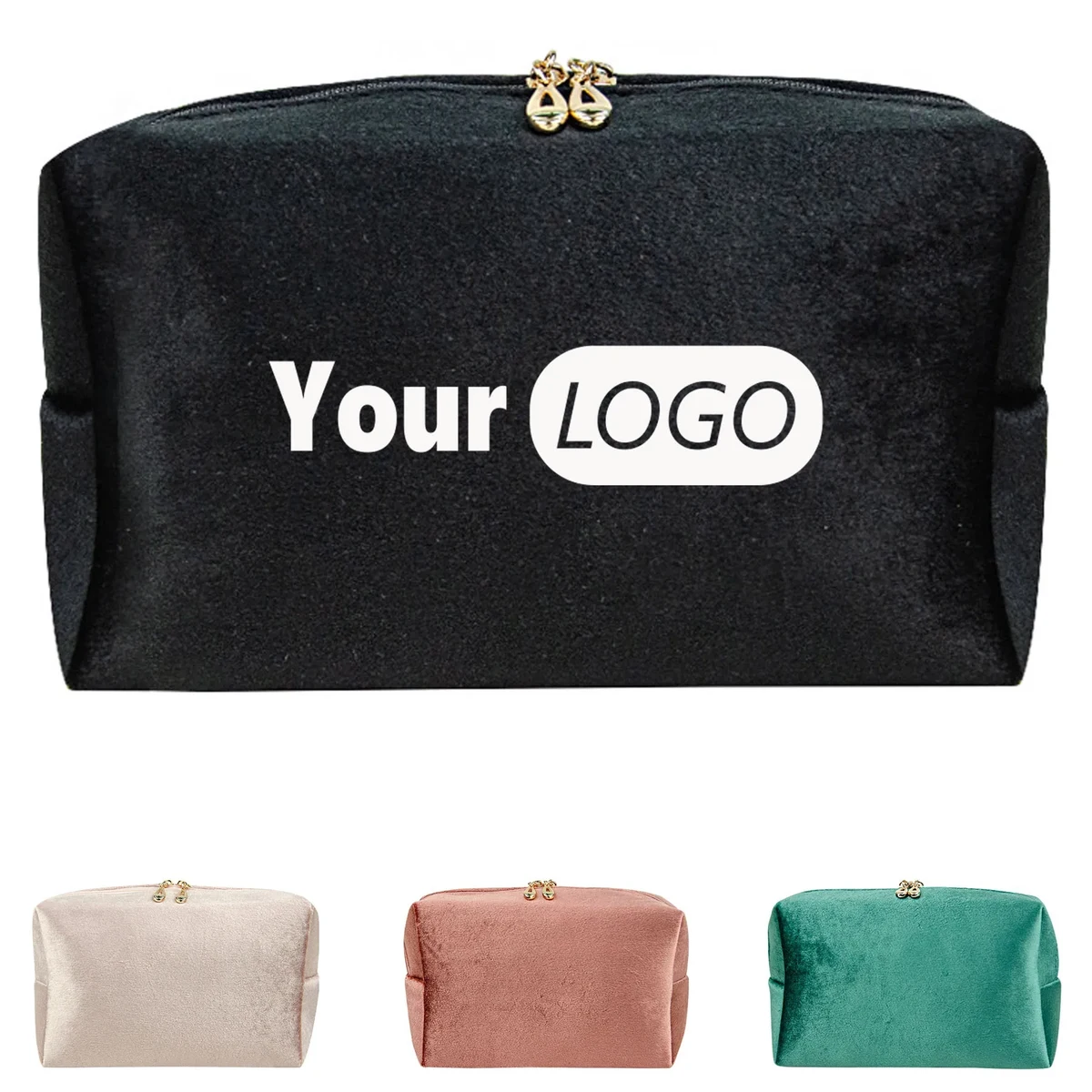 Portable Velvet Makeup Bag 1