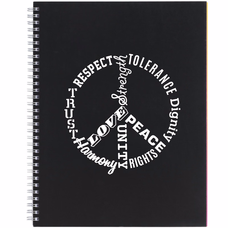 FSC® Mix 8.5" x 11" Remark 5-subject Notebook