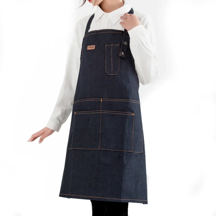 Denim Lanyard Apron 1