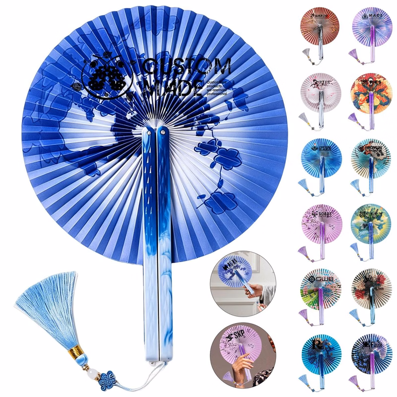 Magnetic Foldable Round Fan