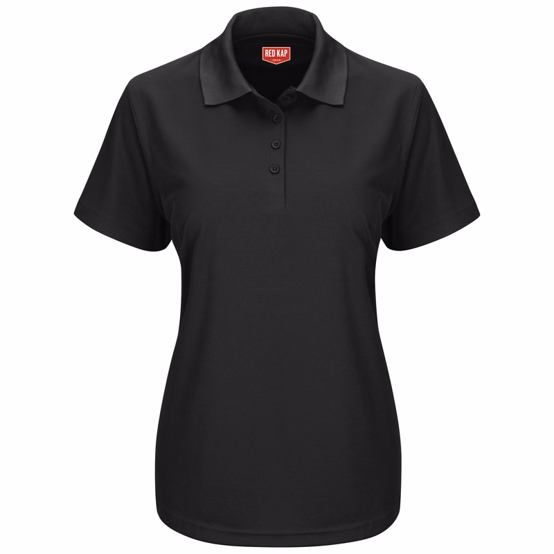Red Kap® Women's Short Sleeve Performance Knit® Pocketless Core Polo