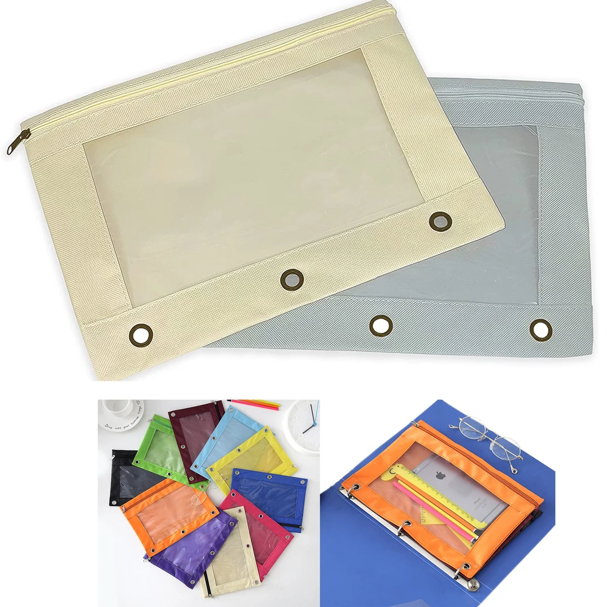 3 Ring Binder Pencil Pouch 1