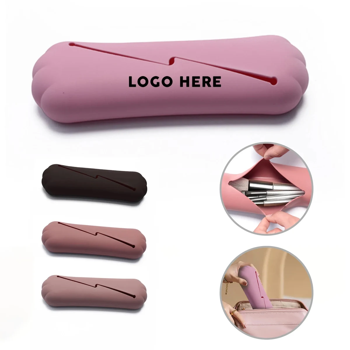Silicone Makeup Brush Storage Bag 1