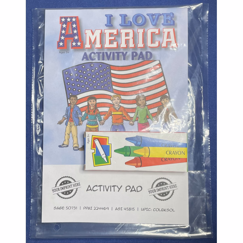 ACTIVITY PAD SET - I Love America Activity Pad Fun Pack