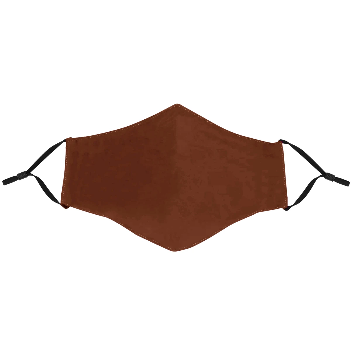 Brown Face Mask with Adjustable Ear Loops 1