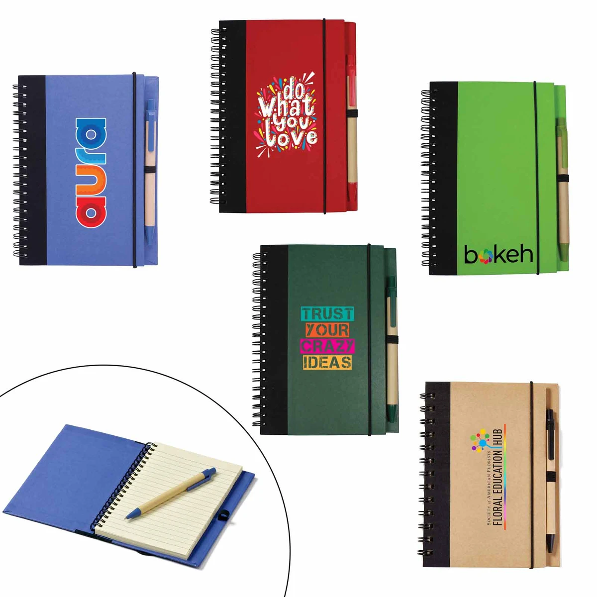 Jornikor Eco Hardcover Journal & Pen 1