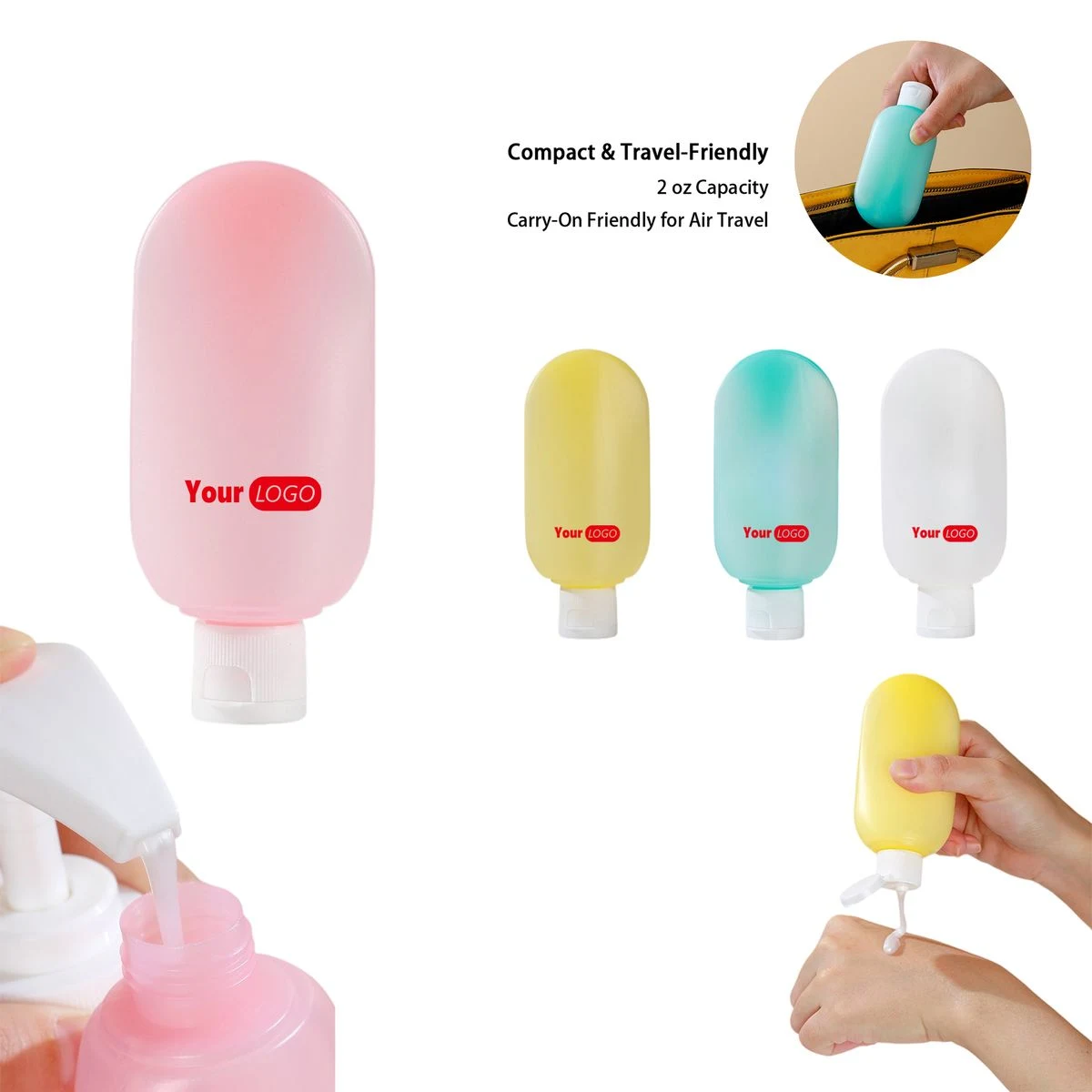 2 oz Travel Refillable Bottle 1