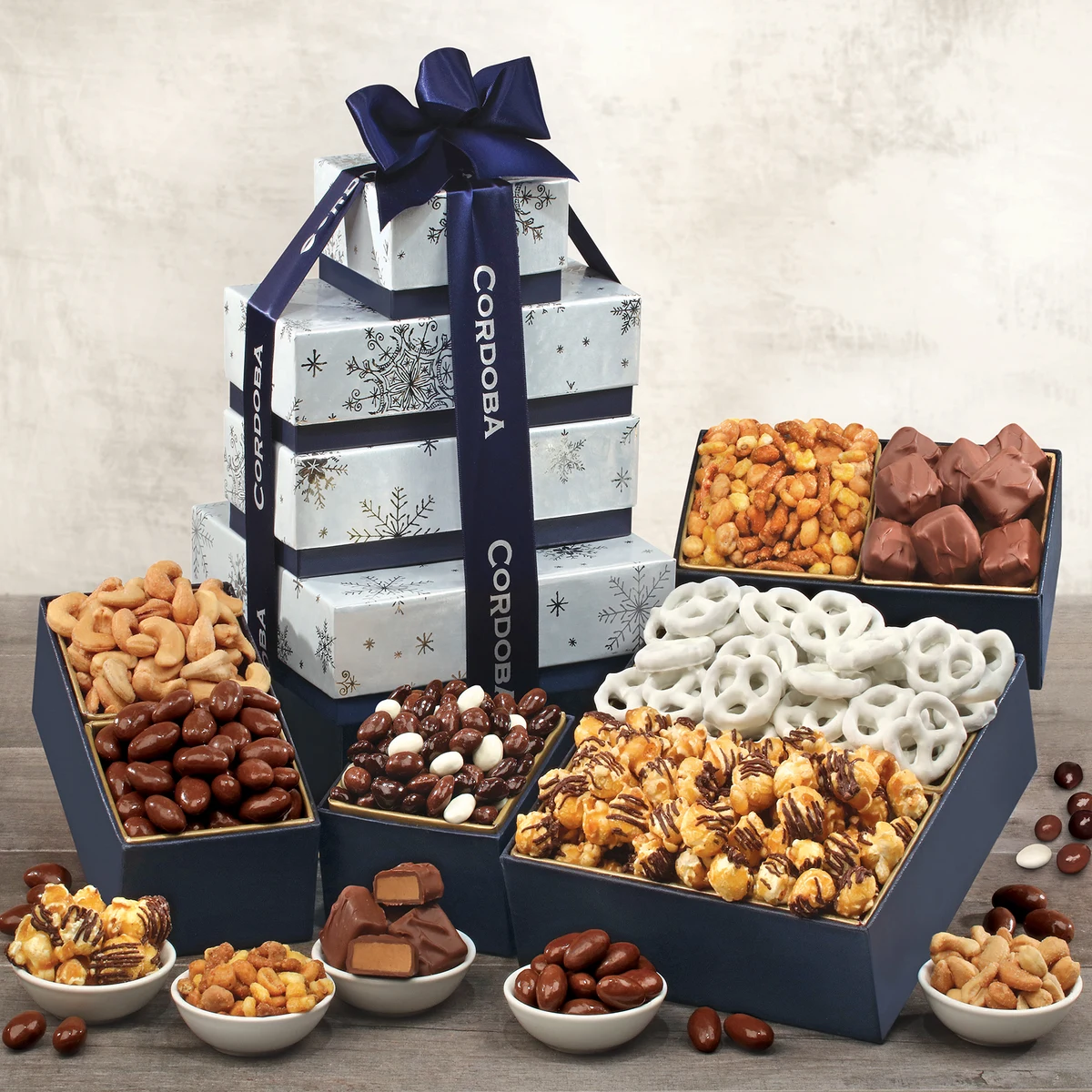 Grand Gourmet Snowflake Tower 1