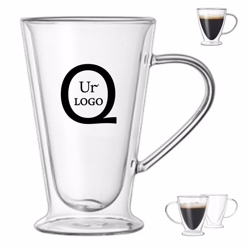 10Oz Double-Layer Glass Mug