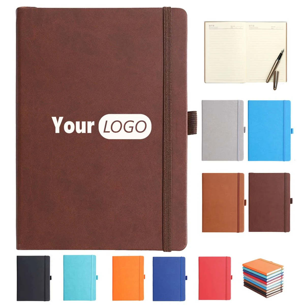 A5 Solid Color Lacing Notebook 1