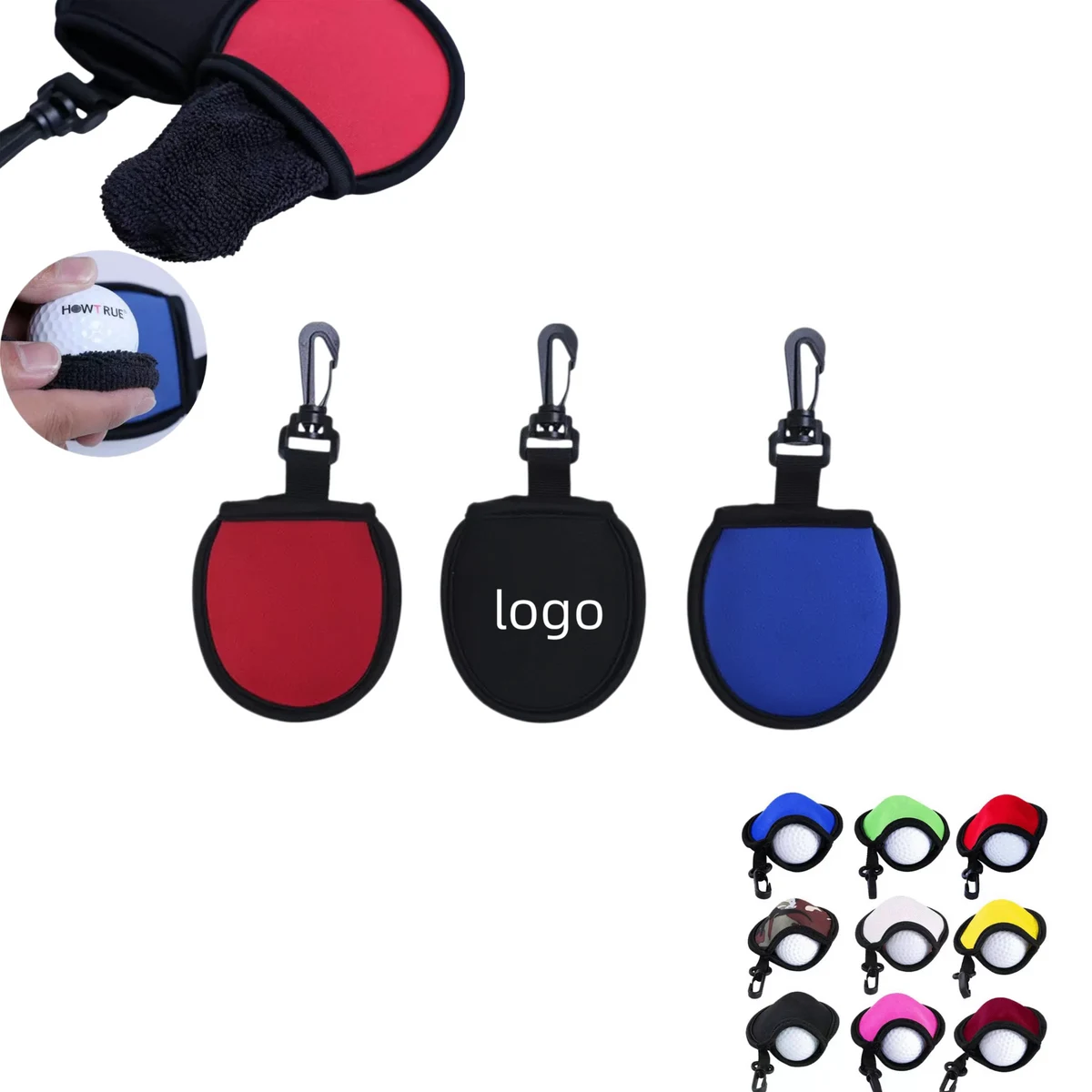 Waterproof Neoprene Golf Pouch 1