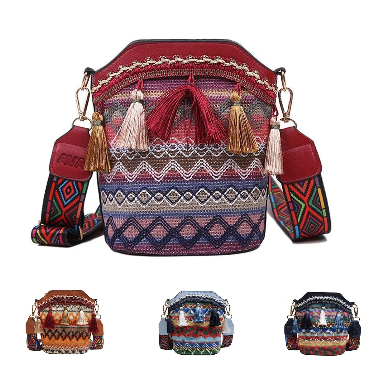 Women's One Shoulder Bucket Bag 1