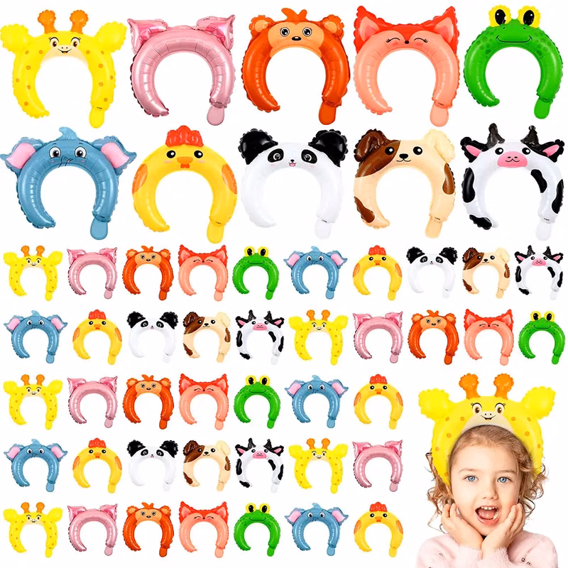 Cartoon Animal Inflatable Headband