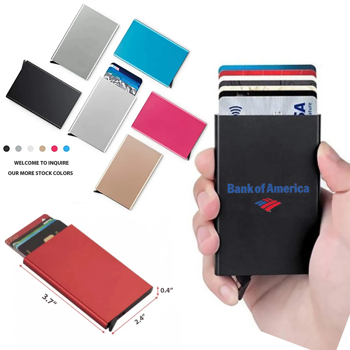 RFID Pop Up Wallet Credit Card Holder 1