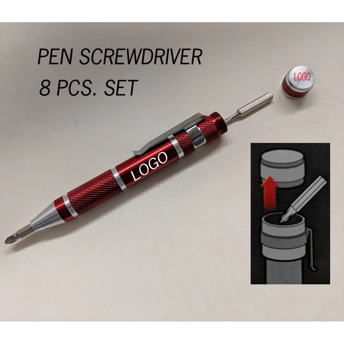 Precision Pen Screwdriver 8 pcs Set 1