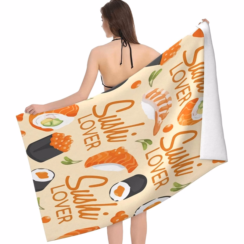 Full Color Microfiber Beach Blanket