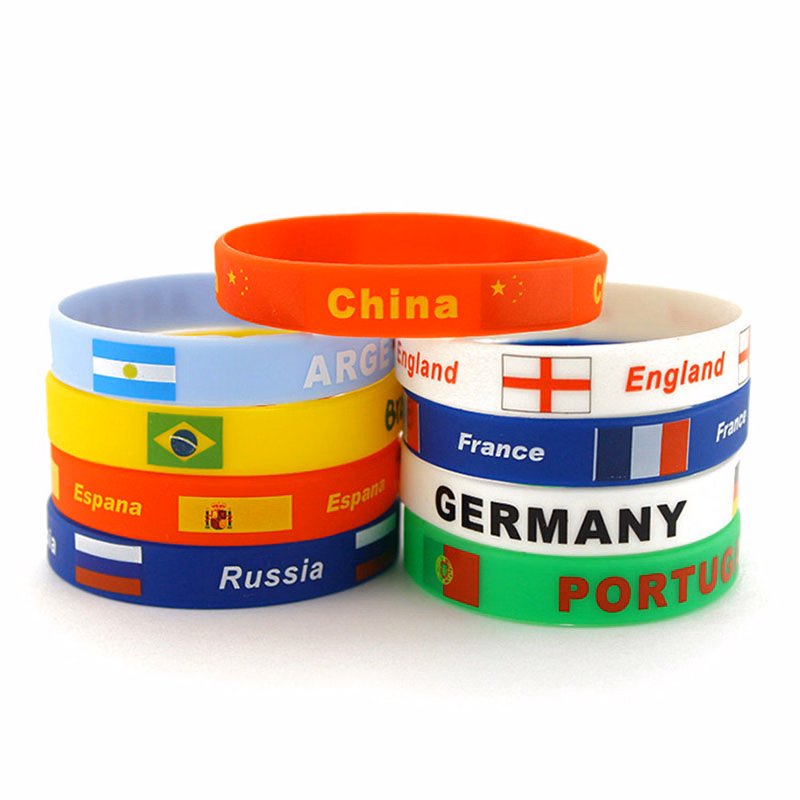 World Cup Silicone Bracelet Classic Silicone Wristband