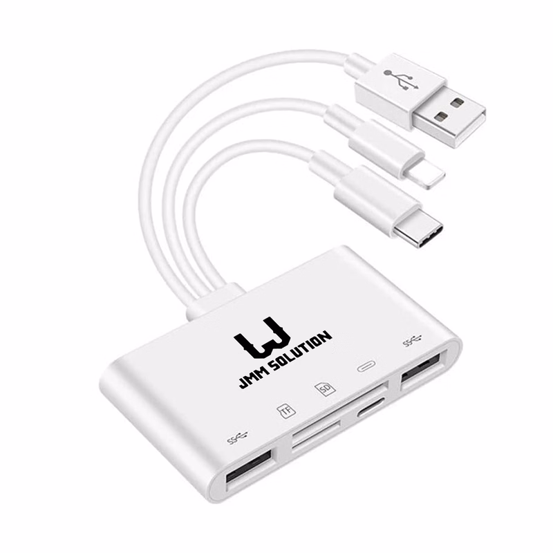 5-in-1 Ultra-Portable Multifunction Card Reader