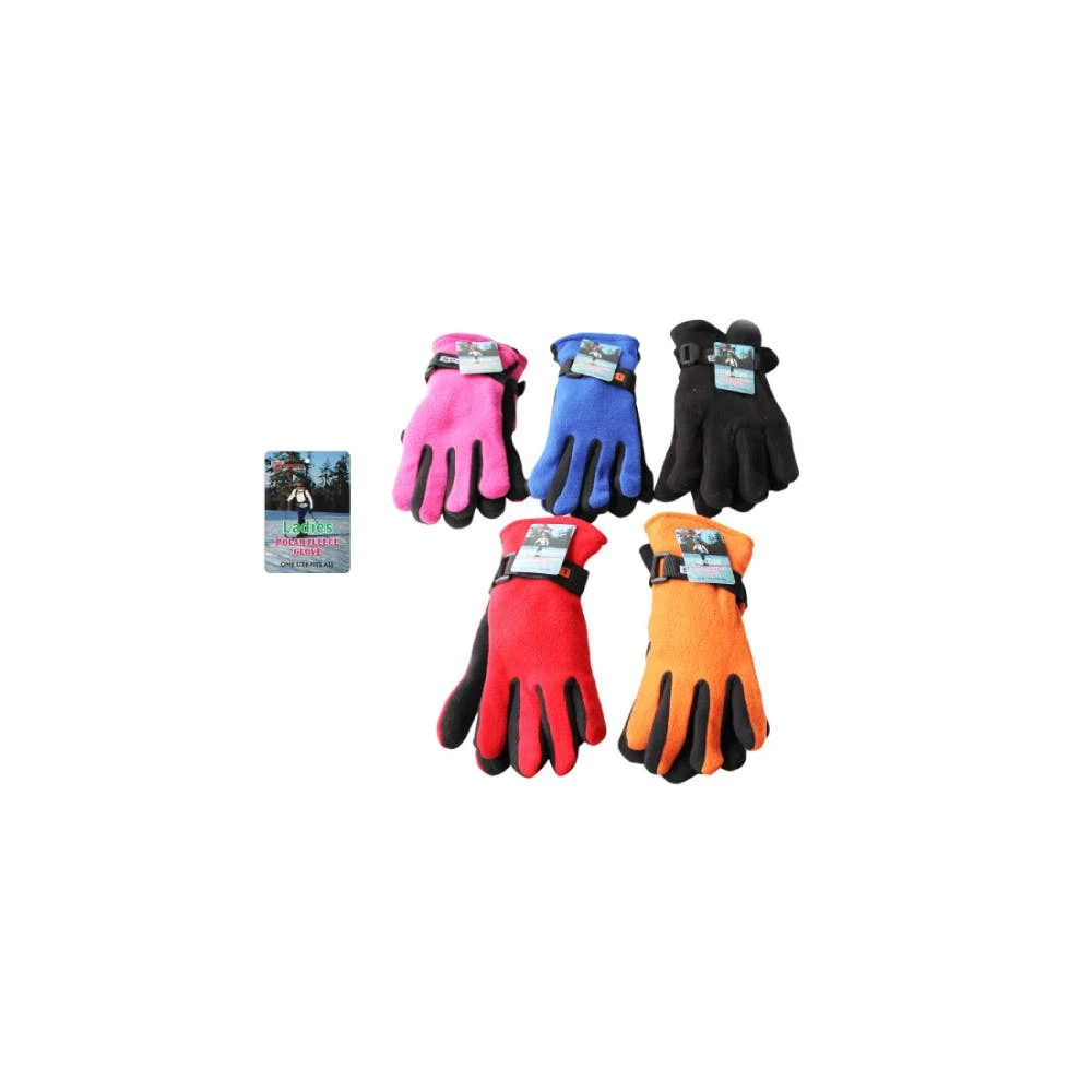 Women's Polar Fleece Gloves Assorted 1