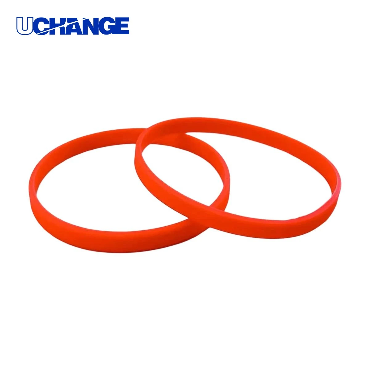 Ultra Thin Silicone Wristbands 5mm Custom 1