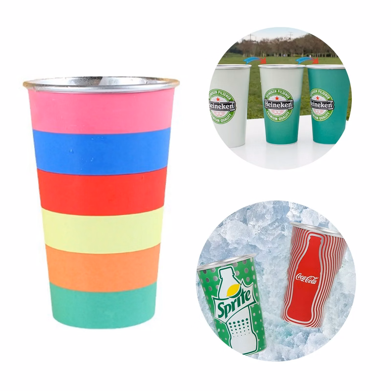15 Oz Single Rolled Aluminum Cup