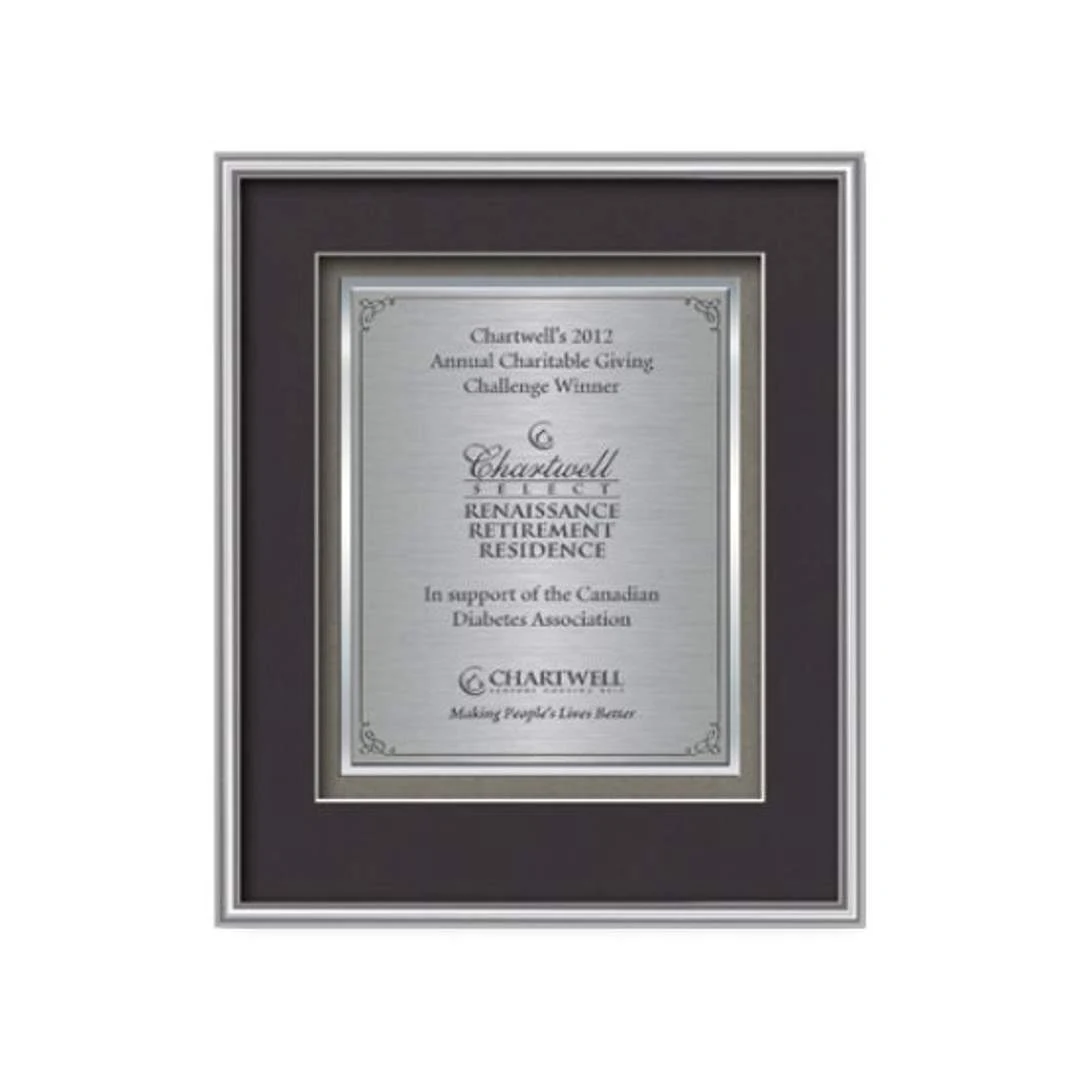 Fenestra Certificate TexEtch - Silver 1